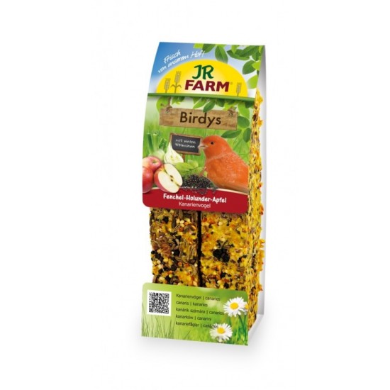 JR FARM BIRDYS STICKS WITH APPLE 130gr