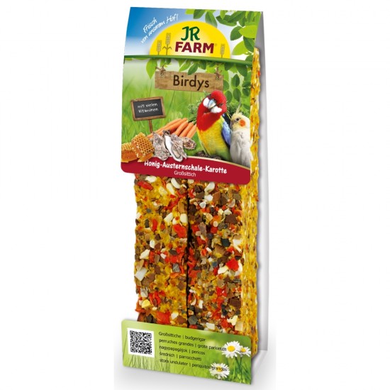 JR FARM BIRDYS STICKS WITH CALCIUM 130gr