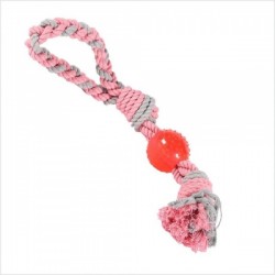 LITTLE RASCALS ROPE AND BALL TUGGER