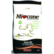 MIOCANE ΞΗΡΗ ΤΡΟΦΗ ΣΚΥΛΟΥ JUNIOR CHICKEN 3kg