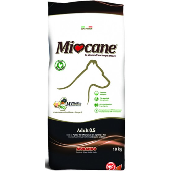 MIOCANE ΞΗΡΗ ΤΡΟΦΗ ΣΚΥΛΟΥ ADULT LAMB 10kg