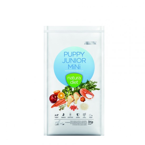 NATURA DIET ΣΚΥΛΟΥ PUPPY JUNIOR MINI 500gr