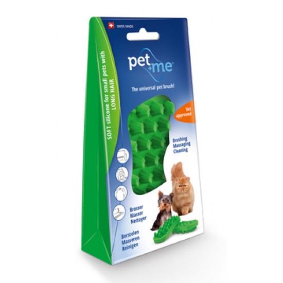 ΒΟΥΡΤΣΑ PET+ME SOFT SILICONE