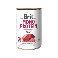 BRIT ΚΟΝΣΕΡΒΑ ΣΚΥΛΟΥ ΒΟΔΙΝΟ MONOPROTEIN 400gr