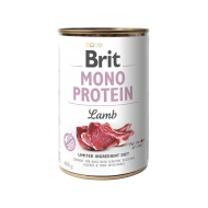 BRIT ΚΟΝΣΕΡΒΑ ΣΚΥΛΟΥ ΑΡΝΙ MONOPROTEIN 400gr