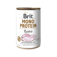 BRIT ΚΟΝΣΕΡΒΑ ΣΚΥΛΟΥ ΚΟΥΝΕΛΙ MONOPROTEIN 400gr