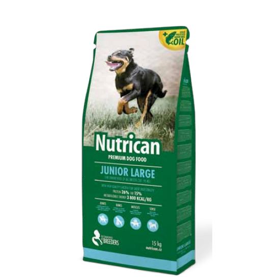 NUTRICAN ΣΚΥΛΟΥ JUNIOR LARGE 15kg
