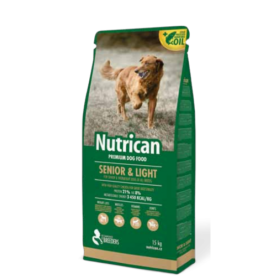 NUTRICAN ΣΚΥΛΟΥ SENIOR LIGHT 15kg