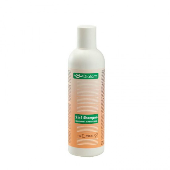DIAFARM 2 in 1 ΣΑΜΠΟΥΑΝ & CONDITIONER ΣΚΥΛΟΥ 250ml