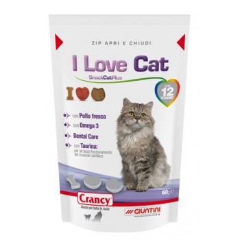 CRANCY I LOVE CAT SNACK 60gr