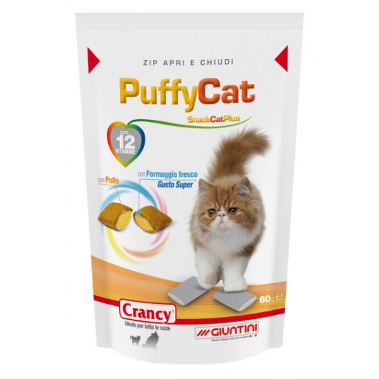 CRANCY PUFFY CAT SNACK 60gr