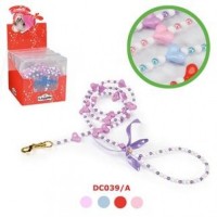 CAMON LEASH WITH PEARLS