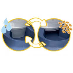 STEFANPLAST ΑΥΤΟΜΑΤΗ ΤΑΪΣΤΡΑ-ΠΟΤΙΣΤΡΑ ΣΚΥΛΟΥ ΓΑΤΑΣ CHIC 0,8lt