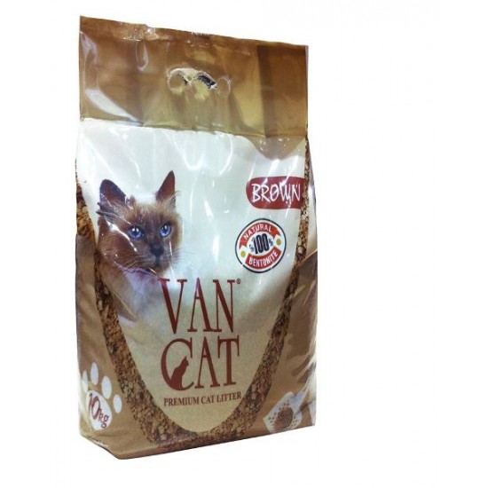VAN CAT BROWN CLUMPING 10kg