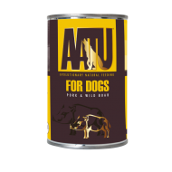 AATU ΚΟΝΣΕΡΒΑ ΣΚΥΛΟΥ ΧΟΙΡΙΝΟ & ΑΓΡΙΟΓΟΥΡΟΥΝΟ 400gr