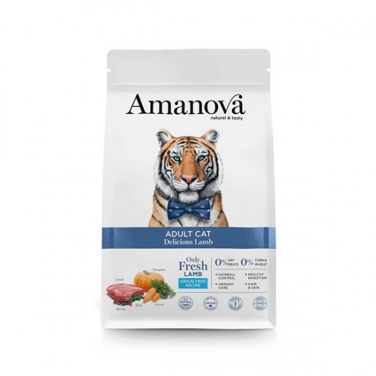 AMANOVA ΓΑΤΑΣ ADULT DELICIOUS ΑΡΝΙ 1,5kg