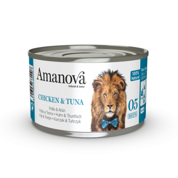 AMANOVA ΚΟΝΣΕΡΒΑ ΓΑΤΑΣ ΚΟΤΟΠΟΥΛΟ ΤΟΝΟΣ 70gr AMANOVA ΚΟΝΣΕΡΒΑ ΓΑΤΑΣ ΚΟΤΟΠΟΥΛΟ ΤΟΝΟΣ 70gr