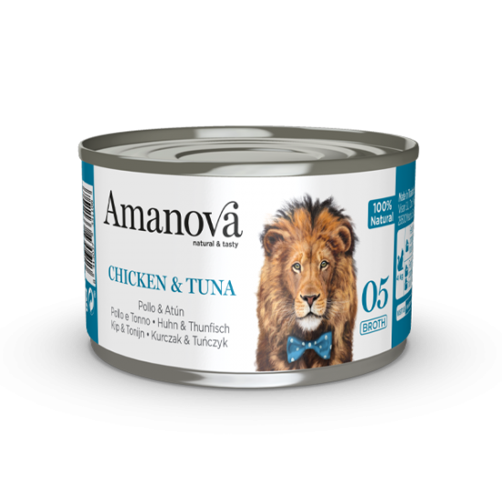 AMANOVA ΚΟΝΣΕΡΒΑ ΓΑΤΑΣ ΚΟΤΟΠΟΥΛΟ ΤΟΝΟΣ 70gr