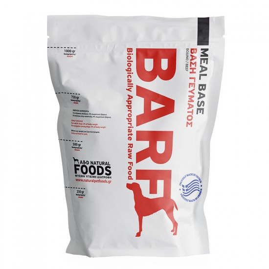 BARF A&D ΒΑΣΗ ΓΕΥΜΑΤΟΣ ΒΟΔΙΝΟ 18kg