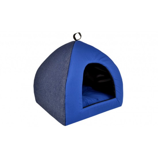 WOOFMODA ΣΠΙΤΑΚΙ ΣΚΥΛΟΥ ΓΑΤΑΣ ΜΠΛΕ