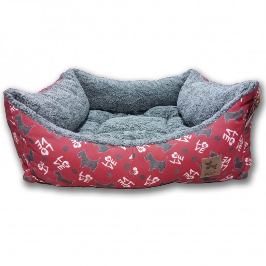 PQP ΚΡΕΒΑΤΙ ΣΚΥΛΟΥ 2 ΟΨΕΩΝ DOGS 105x95cm