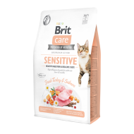 BRIT CARE ΓΑΤΑΣ GRAIN FREE SENSITIVE TURKEY SALMON 7kg