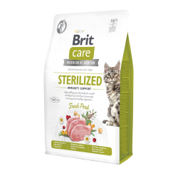 BRIT CARE ΓΑΤΑΣ GRAIN FREE STERILISED IMMUNITY PORK 2kg