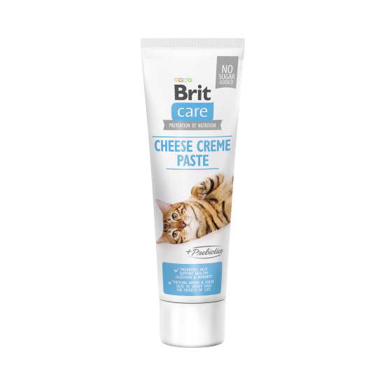 BRIT CARE ΠΑΣΤΑ ΓΑΤΑΣ ΤΥΡΙ με ΠΡΕΒΙΟΤΙΚΑ100gr