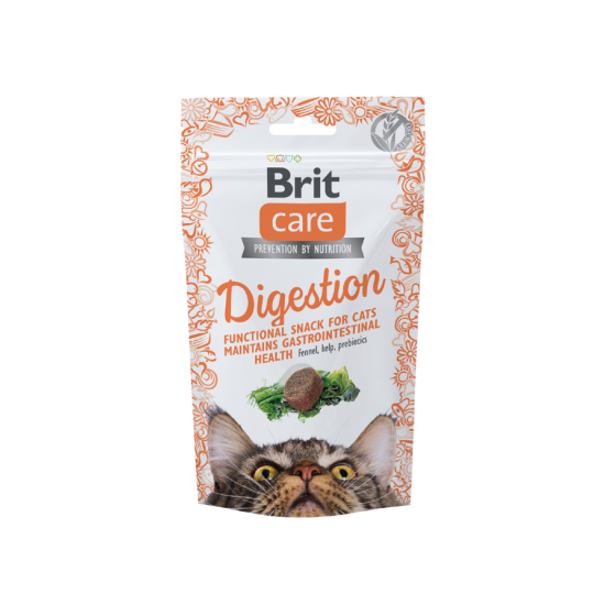 BRIT CARE FUNCTIONAL DIGESTION ΓΑΤΑΣ 50gr
