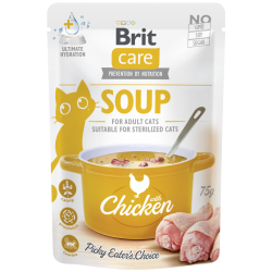 BRIT CARE ΣΟΥΠΑ ΓΑΤΑΣ ME ΚΟΤΟΠΟΥΛΟ 75gr