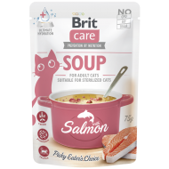 BRIT CARE ΣΟΥΠΑ ΓΑΤΑΣ ΜΕ ΣΟΛΟΜΟ 75gr