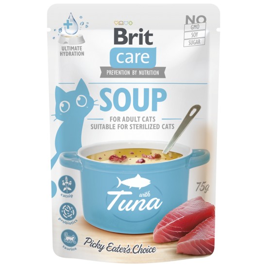 BRIT CARE ΣΟΥΠΑ ΓΑΤΑΣ ΜΕ ΤΟΝΟ 75gr