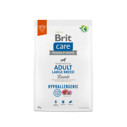 BRIT CARE ΣΚΥΛΟΥ HYPOALLERGENIC ADULT LARGE ΑΡΝΙ 3kg