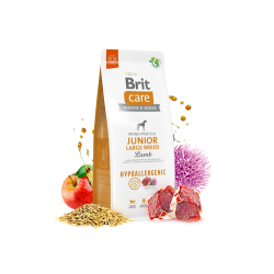 BRIT CARE ΣΚΥΛΟΥ HYPOALLERGENIC JUNIOR LARGE ΑΡΝΙ 12kg