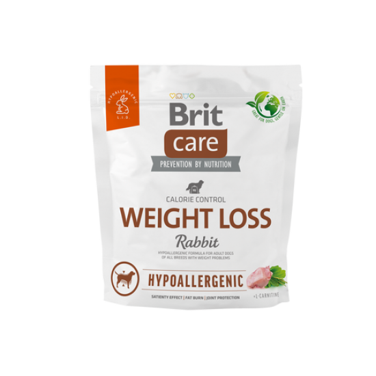BRIT CARE ΣΚΥΛΟΥ HYPOALLERGENIC WEIGHT LOSS 1kg