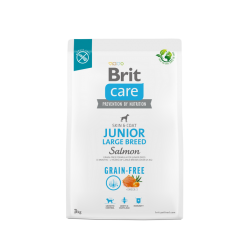 BRIT CARE ΣΚΥΛΟΥ GRAIN FREE JUNIOR LARGE ΣΟΛΟΜΟΣ 3kg