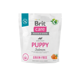 BRIT CARE ΣΚΥΛΟΥ GRAIN FREE PUPPY ΣΟΛΟΜΟΣ 1kg