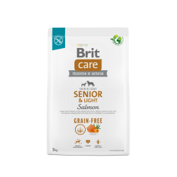 BRIT CARE ΣΚΥΛΟΥ GRAIN FREE SENIOR LIGHT ΣΟΛΟΜΟΣ 3kg