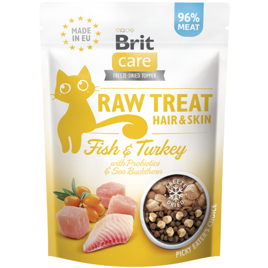 BRIT CARE RAW TREAT HAIR & SKIN ΓΑΤΑΣ 40gr