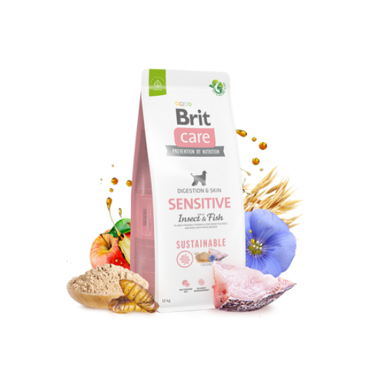 BRIT CARE ΣΚΥΛΟΥ SUSTAINABLE SENSITIVE ΨΑΡΙ 12kg