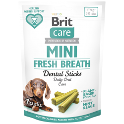 BRIT MINI FUNCTIONAL ΣΚΥΛΟΥ DENTAL STICKS 120gr