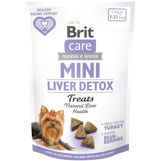 BRIT MINI FUNCTIONAL ΣΚΥΛΟΥ LIVER DETOX 50gr