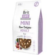 BRIT CARE ΣΚΥΛΟΥ MINI RAW DELIGHTS ΜΟΣΧΑΡΙ 2kg