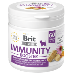 BRIT ΒΙΤΑΜΙΝΕΣ ΣΚΥΛΟΥ IMMUNITY BOOSTER 120gr (60tabs)