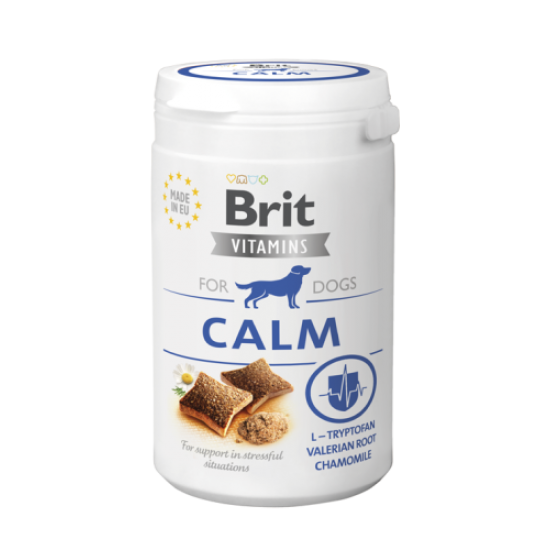 BRIT ΒΙΤΑΜΙΝΕΣ ΣΚΥΛΟΥ CALM 150gr (110tabs)