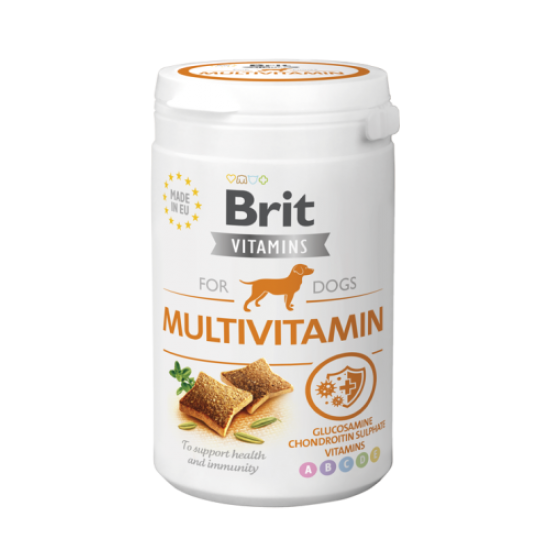 BRIT ΒΙΤΑΜΙΝΕΣ ΣΚΥΛΟΥ MULTIVITAMIN 150gr (110tabs)