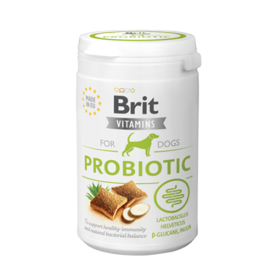 BRIT ΒΙΤΑΜΙΝΕΣ ΣΚΥΛΟΥ PROBIOTIC 150gr (115tabs)