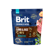 BRIT PREMIUM by nature ΣΚΥΛΟΥ SENSITIVE LAMB AND RICE 1kg