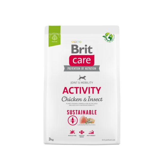 BRIT CARE ΣΚΥΛΟΥ SUSTAINABLE ACTIVITY ΚΟΤΟΠΟΥΛΟ 3kg
