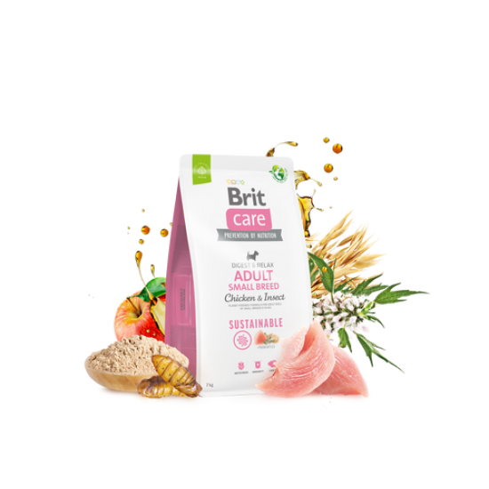 BRIT CARE ΣΚΥΛΟΥ SUSTAINABLE ADULT SMALL ΚΟΤΟΠΟΥΛΟ 7,5kg